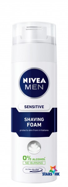 NIVEA MEN 男仕低敏補濕剃鬚沫_副本