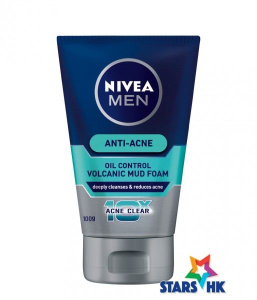 NIVEA MEN 男仕高效控油抗痘潔面火泥