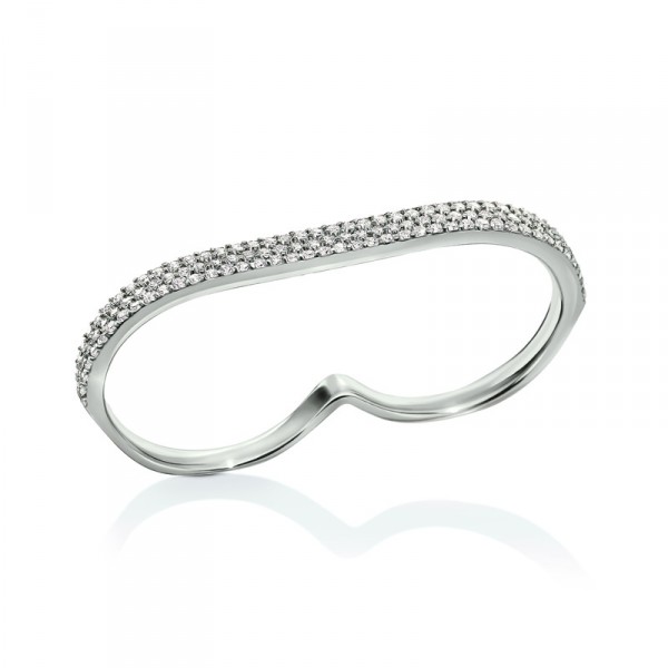 3R16S041C_FASHIONABLY SILVER RING_HK$675