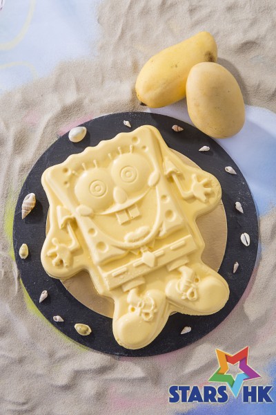 Ocean Park Summer Splash 2016 - SpongeBob SquarePants Mango Mousse Cake