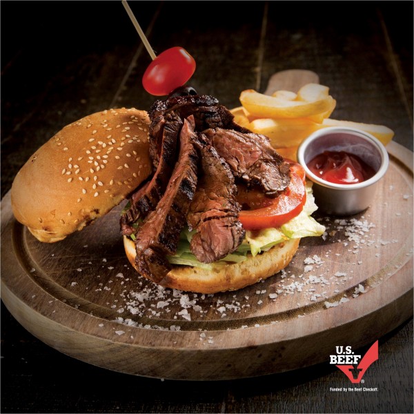 Wildfire_美國牛腹扒漢堡 (8oz US Hanger Steak Burger)_HK$188