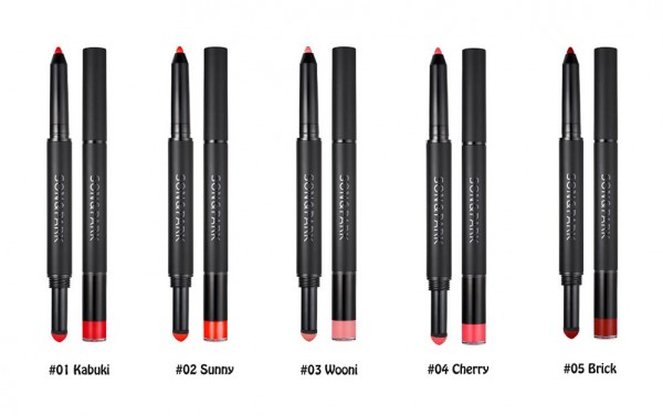 SON&PARK TWO WAY LIP CHALK 雙型唇筆 (共5色) HK$149 /1.3g