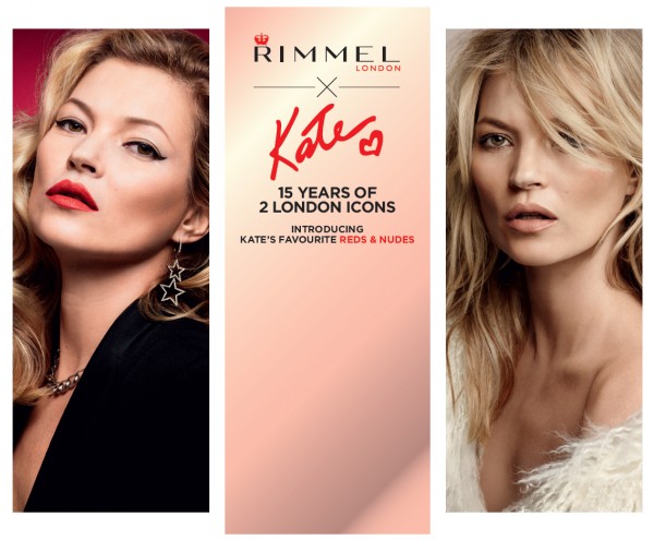 RIMMEL x Kate Moss 攜手打造時尚經典15週年