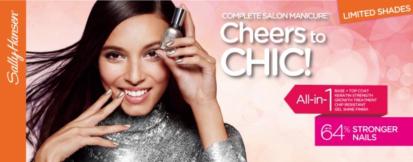 SALLY HANSEN COMPLETE SALON MANICURE_ 全新Cheers to CHIC!系列 5款時尚限量新色