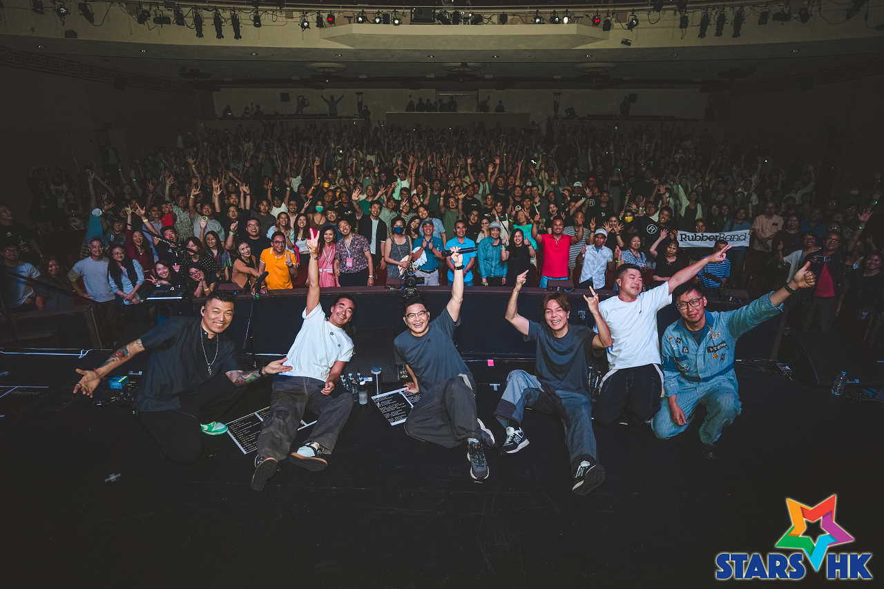 RubberBand洛杉磯演出感覺夢幻《RubberBand Ciao World Tour 2023 美加站》 STARSHK