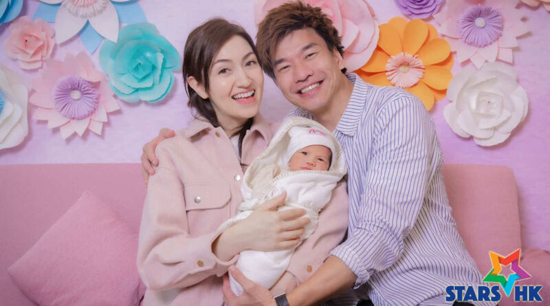 可宜誕下Baby George 出院回到家中