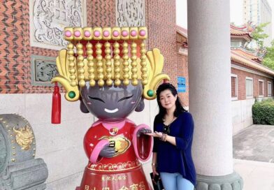 郭泇妏獲邀參與中港創新力國際商業總會考察團，共探昆山投資新機遇，媽祖廟求簽獲吉兆