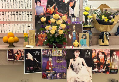 梅艷芳出道43周年「梅艷芳國際歌迷會」帶備大量祭品拜祭