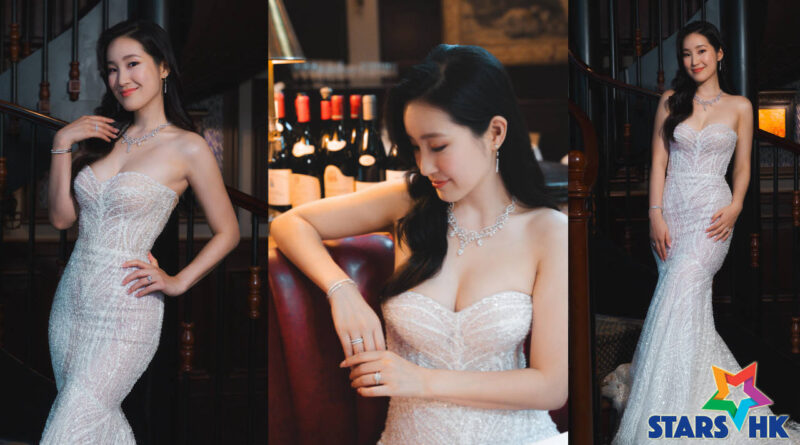 黃碧蓮露香肩晒4吋事業線影Pre-wedding 巨型重磅龍鳳鈪海味擺滿廳 自爆「馬年」特別計劃