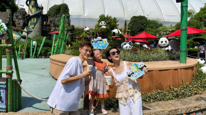 陳湛文教大家暑假如何清熱 工作順道享受天倫之樂 和家人齊齊探望熊貓兄妹