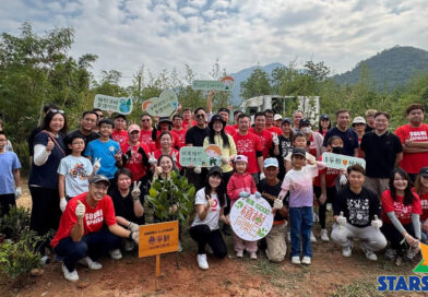 由荒地到萬樹成林　爭鮮三年種出「筷活林」  由每一對筷子的選擇  累積出一片綠色力量