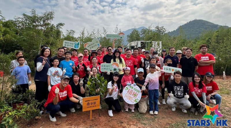 由荒地到萬樹成林　爭鮮三年種出「筷活林」  由每一對筷子的選擇  累積出一片綠色力量