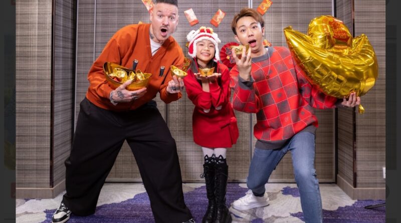 占士丁丁望馬年學好廣東話開演唱會 梁煒謙恨來年重現六塊腹肌挑戰演戲 陸海悠願新一年歌藝進步嘗試唱慢歌