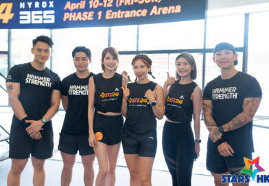 EFX24 打造專屬 EFX24 的 HYROX365 體能挑戰區及舉行明星體驗賽 蘇皓兒、蔡寶欣、李君妍 組隊挑戰體能極限
