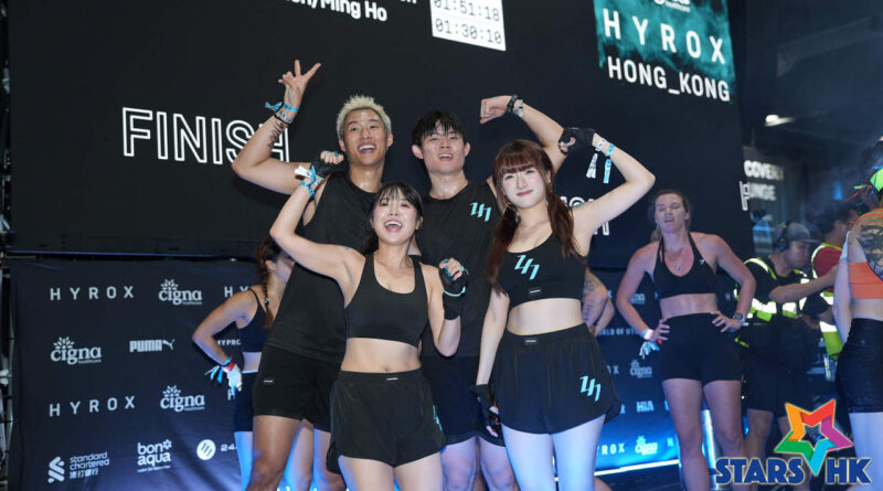 Lolly Talk郭曉妍（AhYo）、曾美欣（MeiMei）「24/7 FITNESS 明星接力隊」首戰HYROX香港站