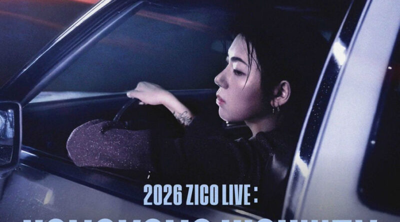韓國人氣饒舌歌手ZICO 時隔8年再度來港開唱  2026 ZICO LIVE : HONG KONG HIGHWAY