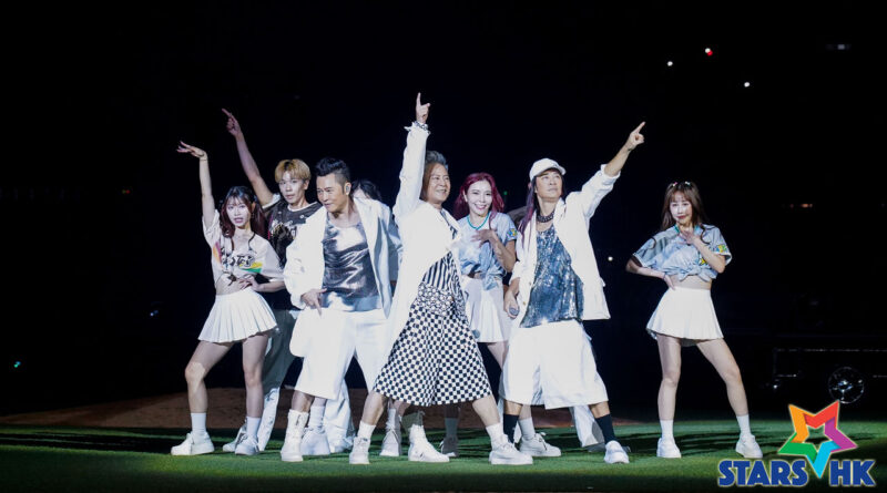 草蜢再登大巨蛋任「職棒明星賽」壓軸表演嘉賓 萬人燈海極震撼 隔空許願成功獲陳傑憲送贈簽名波