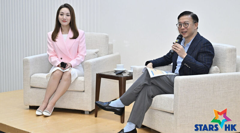 「學霸主持」瑪姬獲律政司邀請  與副司長張國鈞同台分享溝通技巧