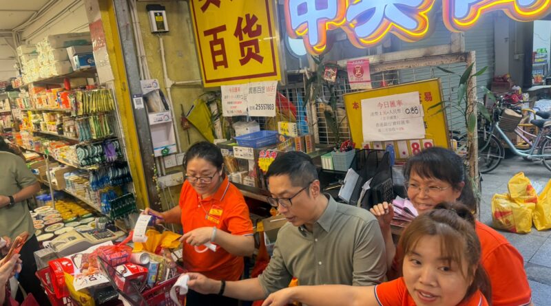 衍生集團強化灣區零售網絡 馬浚偉首訪沙頭角兼當收銀員掀哄動 　 拓展策略加碼擬再推直播