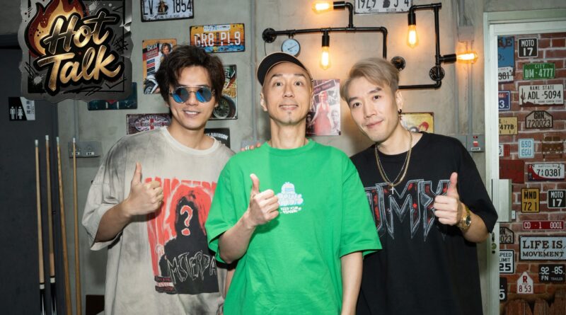 戴耀明上曲赤同埋沈瞳伽 主持節目Hot Talk 做訪問