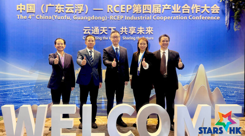 馬浚偉出席RCEP大會 勤力推動大健康  五個月十五度跑雲浮 笑言：多過返鄕下